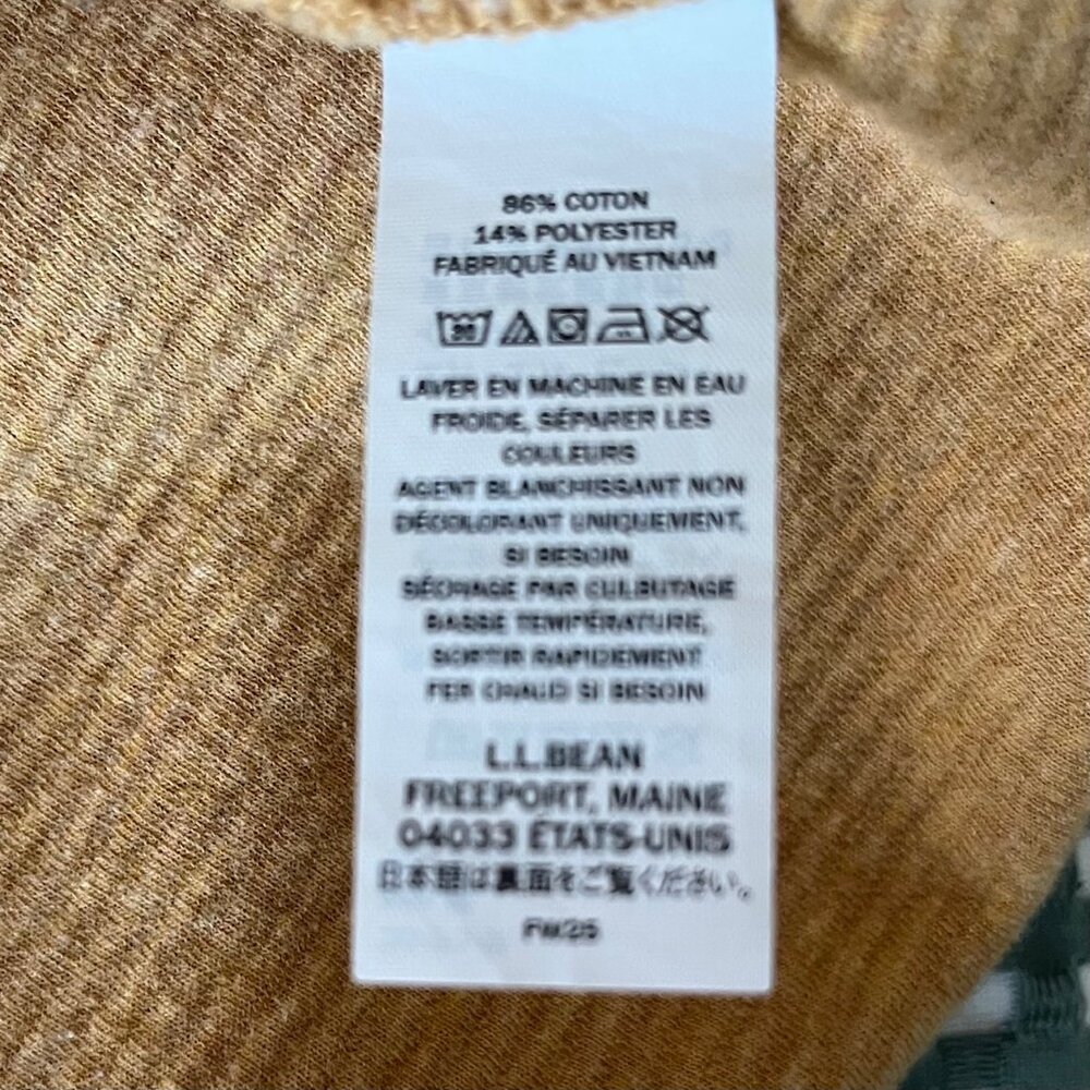 L.L. Bean Men's Lakewashed Double-Knit Vest | Size M Tall - Picture 9 of 9